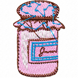 Kitchen And Tools Equipment Embroidery Design 9